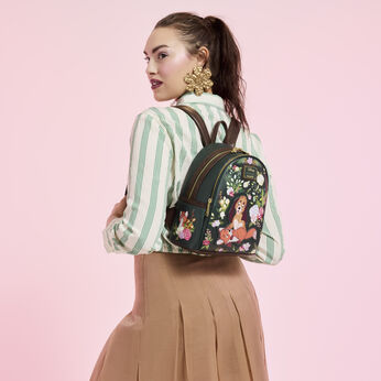 The Fox and the Hound Forest Floral Mini Backpack, Image 2